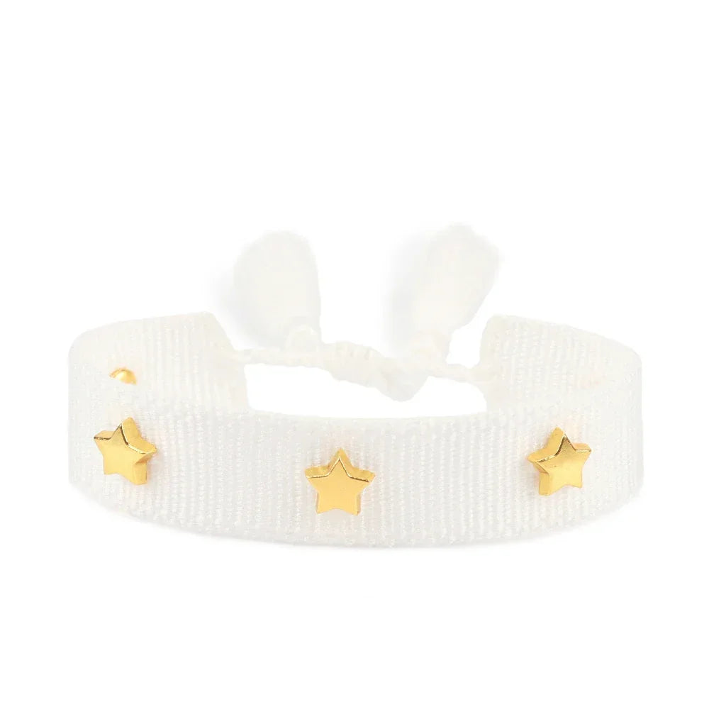 Hand Woven Bracelets - Piña Colada