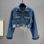 Detail Denim Jacket - Piña Colada