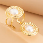 2Pcs/Set Circle Chunky - Piña Colada