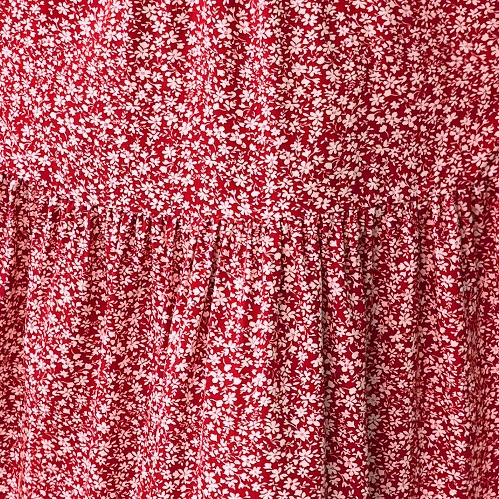 Floral Print Elastic Waist Loose - Piña Colada