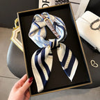 Square Scarf Silk Thin - Piña Colada