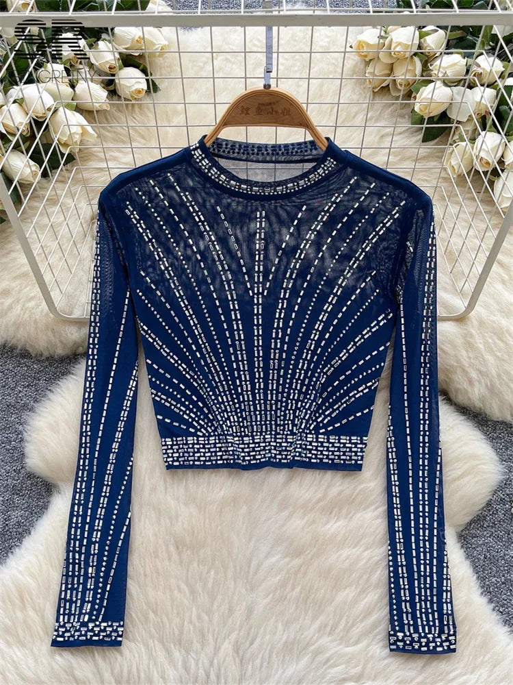 Long Sleeves O Neck Shirts - Piña Colada