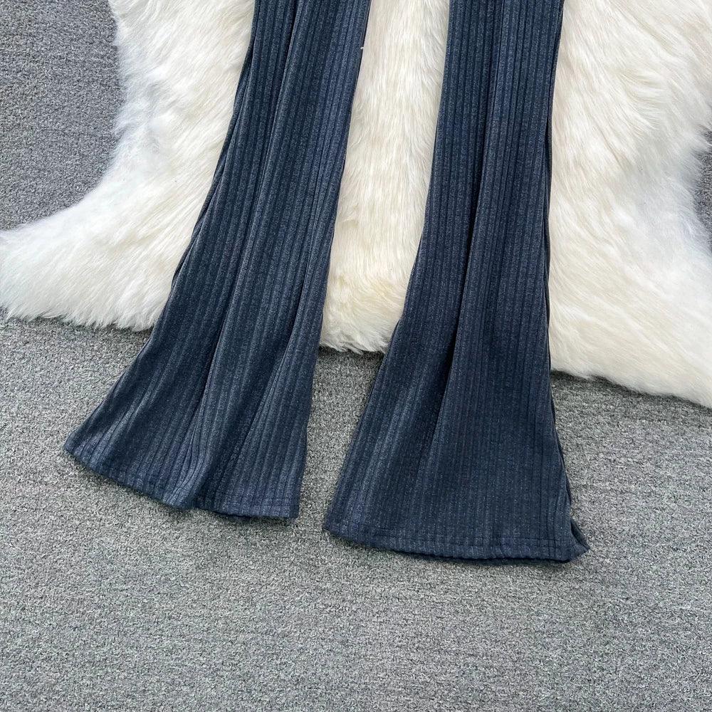 High Waist Pants - Piña Colada