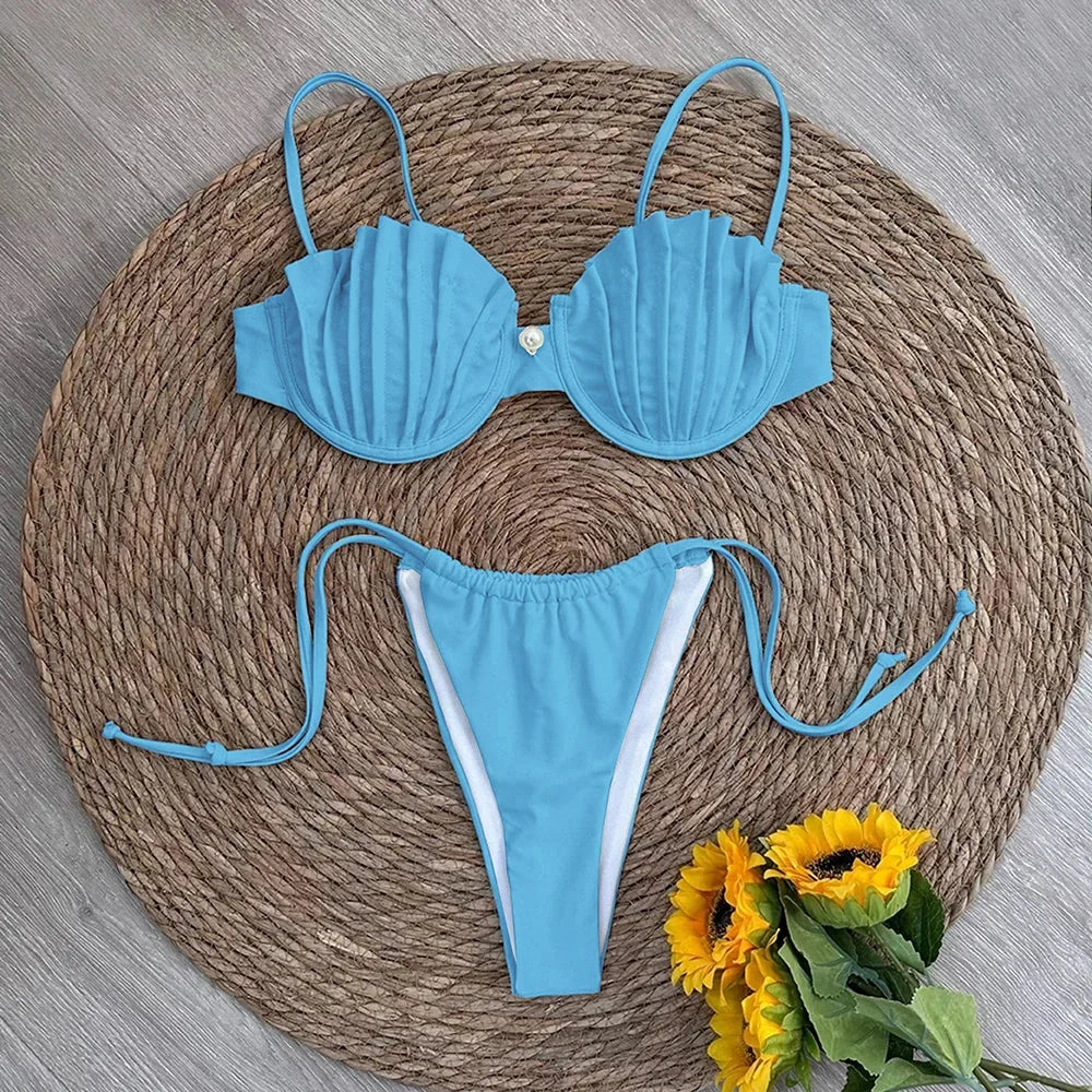Shell Micro Bikini - Piña Colada