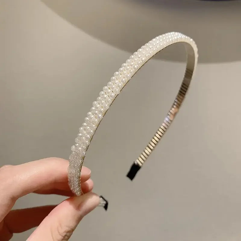Pearl Hairbands for Women - Piña Colada