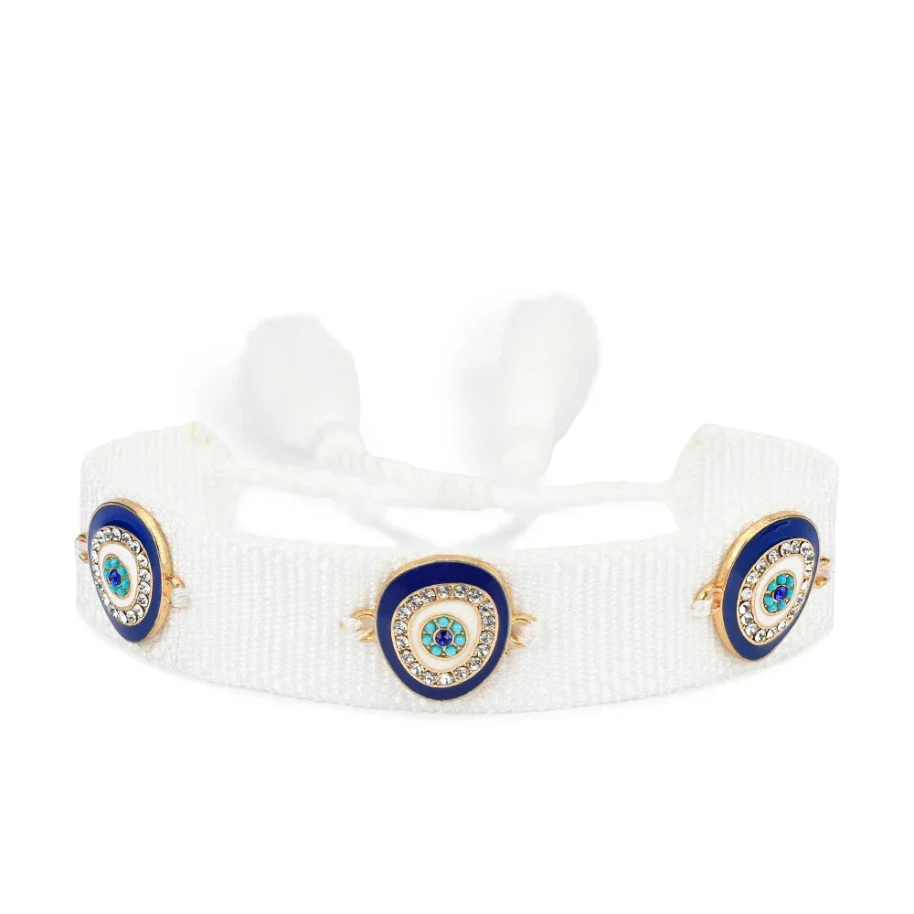 Evil Eyes Bracelets - Piña Colada