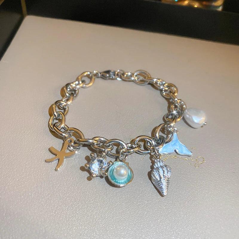 Starfish Shell Bracelets - Piña Colada