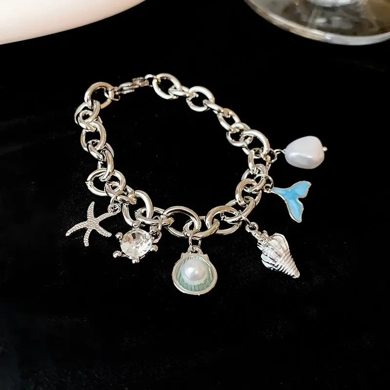 Starfish Shell Bracelets - Piña Colada
