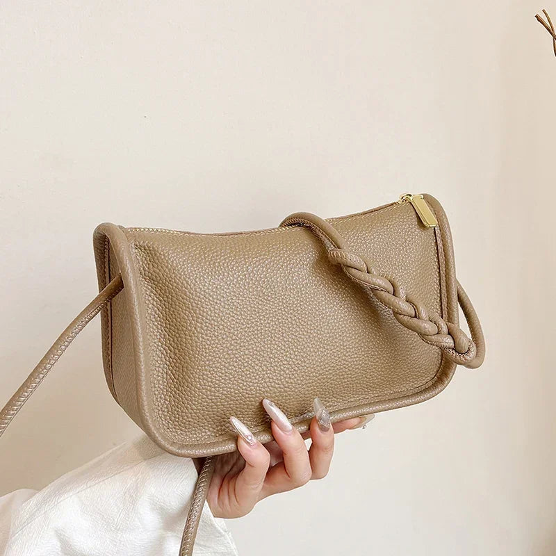 Leather Crossbody Bags - Piña Colada