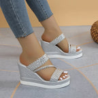 Women Sandals Comfortable Wedges Casual - Piña Colada