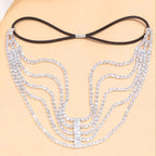 Rhinestone Head Chain - Piña Colada