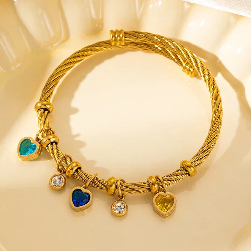 Zircon Bracelet - Piña Colada