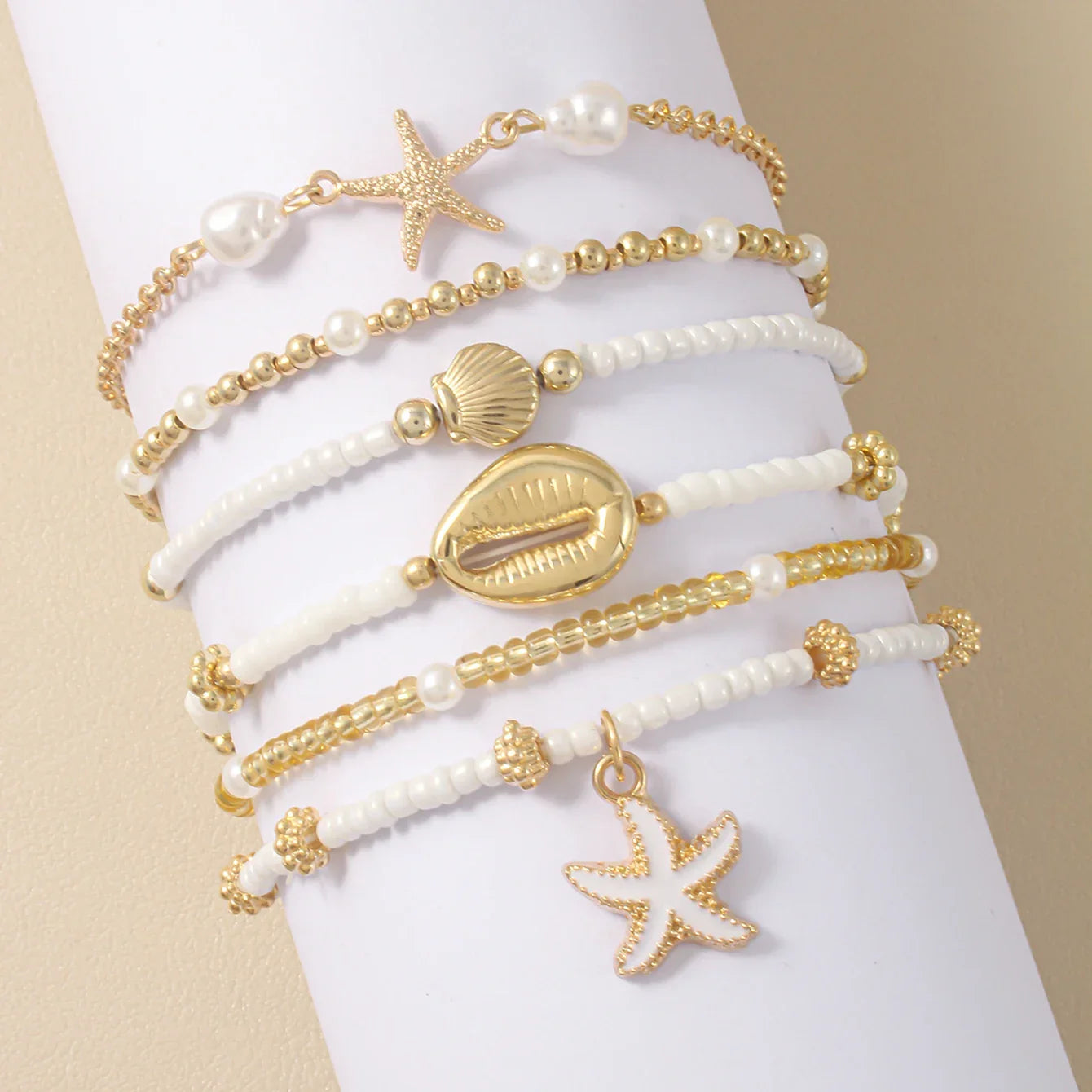 Vintage Set Starfish - Piña Colada