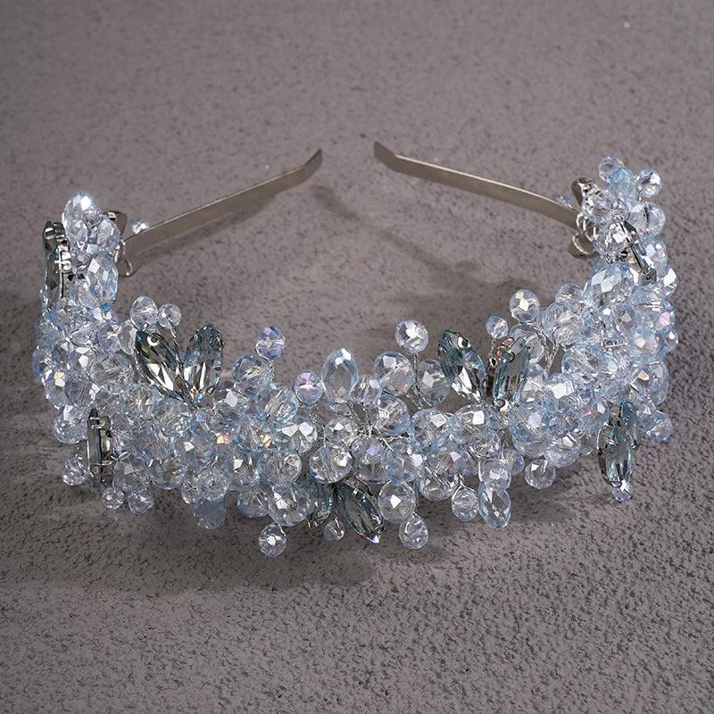 Handmade Rhinestones Tiaras - Piña Colada