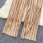 Summer Casual Pants Women High Waist - Piña Colada