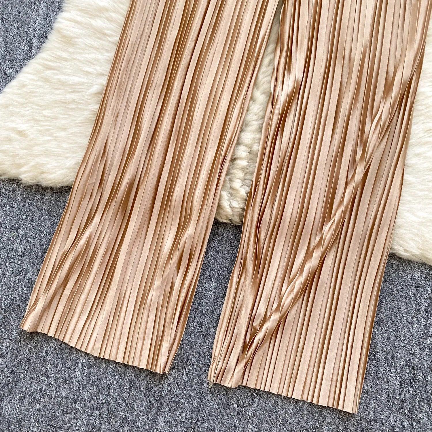 Summer Casual Pants Women High Waist - Piña Colada