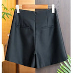 Casual Suit Shorts Wide Legs - Piña Colada
