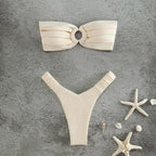 Brazilian Bikini Set Thong - Piña Colada