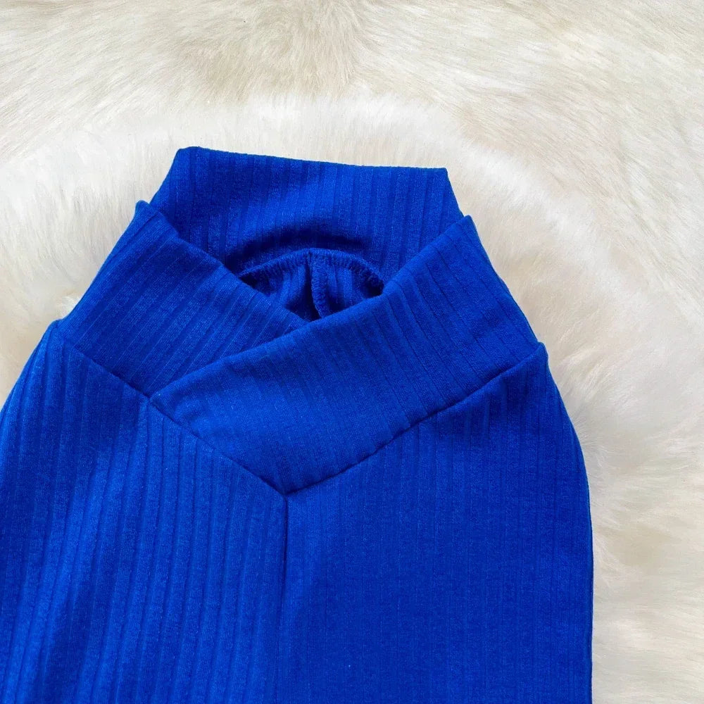 High Waist Pants - Piña Colada