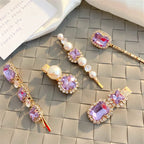 Set Women Hair Clips Headwear - Piña Colada