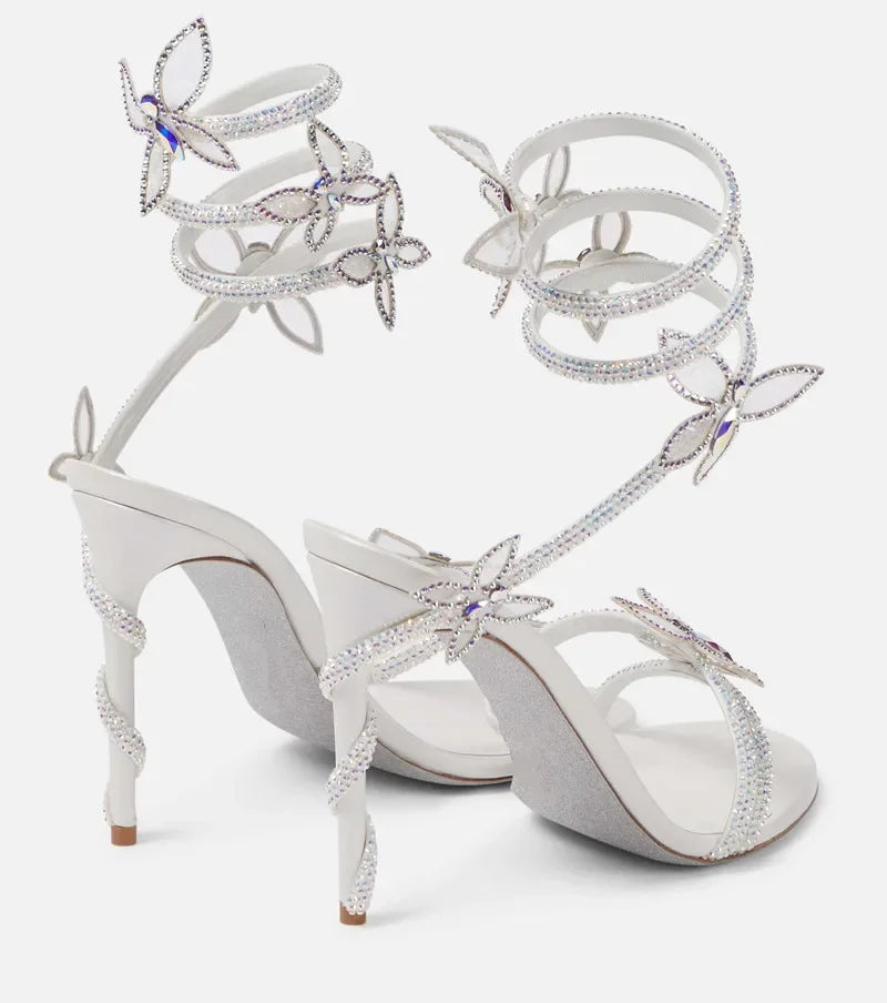 Butterfly Detail Women Sandals - Piña Colada