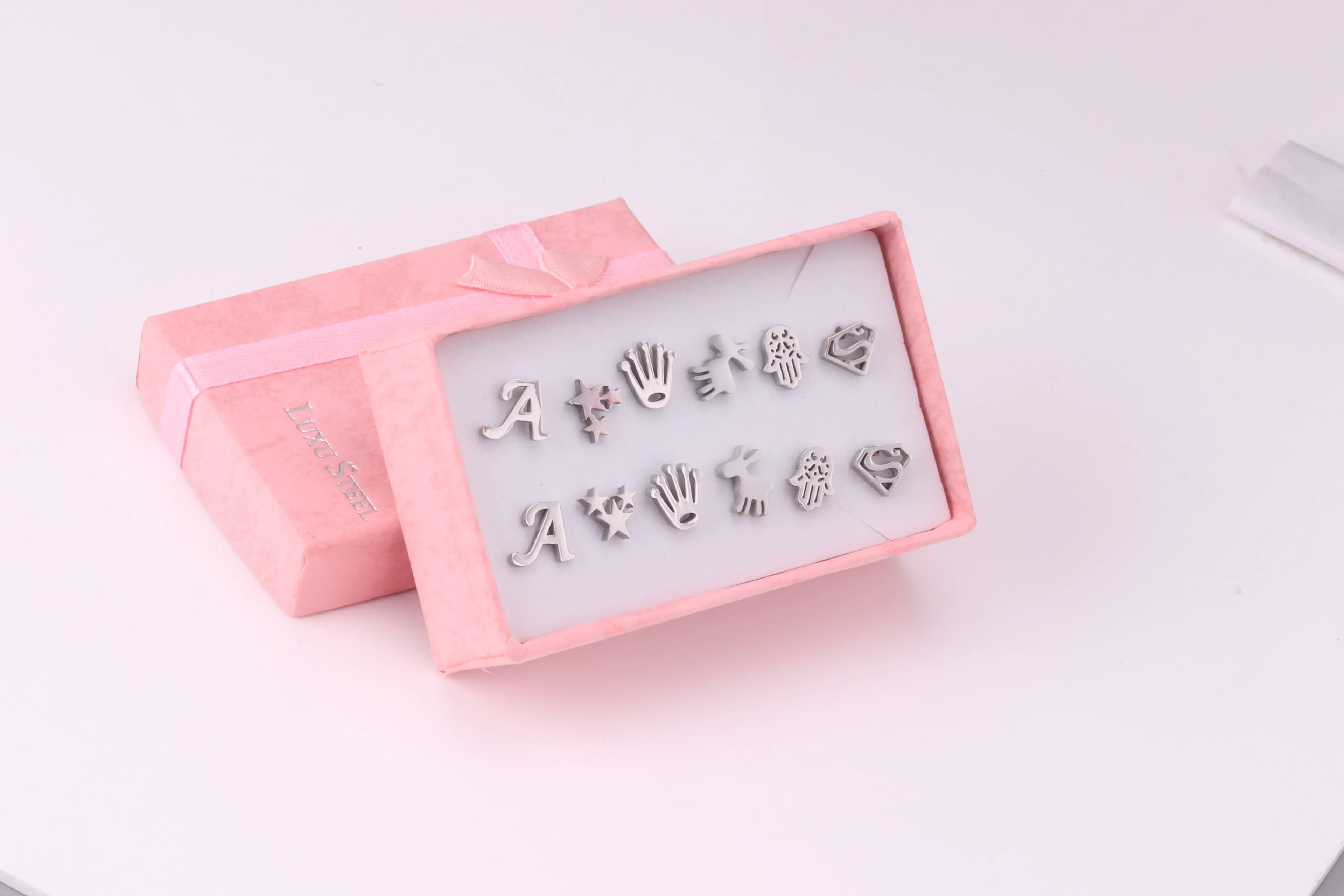 FLowers 6Pairs Earring - Piña Colada