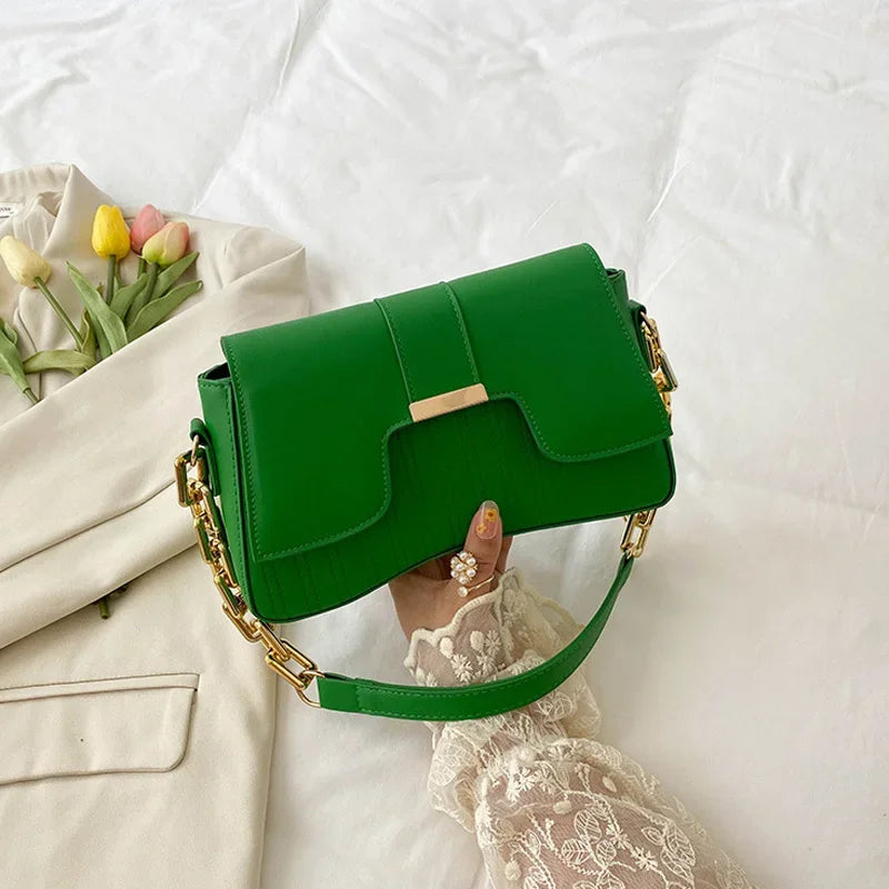 Shoulder Bag Solid - Piña Colada
