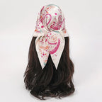 Bohemian Silk Scarf - Piña Colada