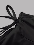 Solid Color Skirt High Waist - Piña Colada