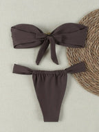 Bikini Set - Brazilian Thong - Piña Colada