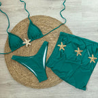 Bikini Set – 3-Piece Swimsuit Star - Piña Colada