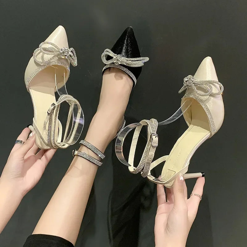High Heels Elegant Rhinestone - Piña Colada