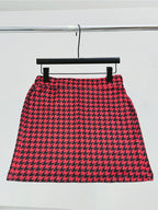 Mini Skirt Plaid - Piña Colada