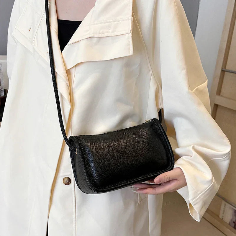 Leather Crossbody Bags - Piña Colada