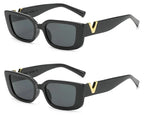 Fashion Rectangle Sunglasses Women - Piña Colada