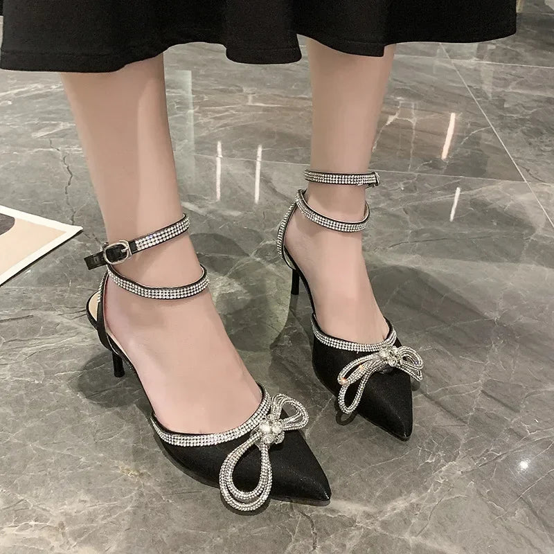 High Heels Elegant Rhinestone - Piña Colada