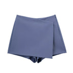 High Waist Tiered Skort – Chic Casual Elegance - Piña Colada