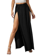 Elastic High Waist Skirts - Piña Colada
