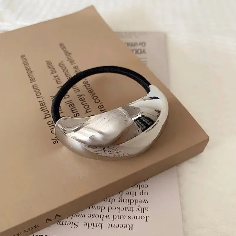 Metal Irregular Double-Layer Hair Bands - Piña Colada