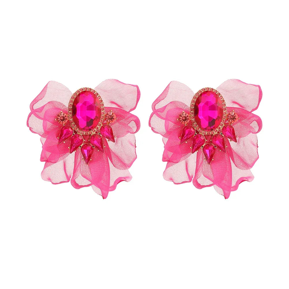 Petal Earrings - Piña Colada