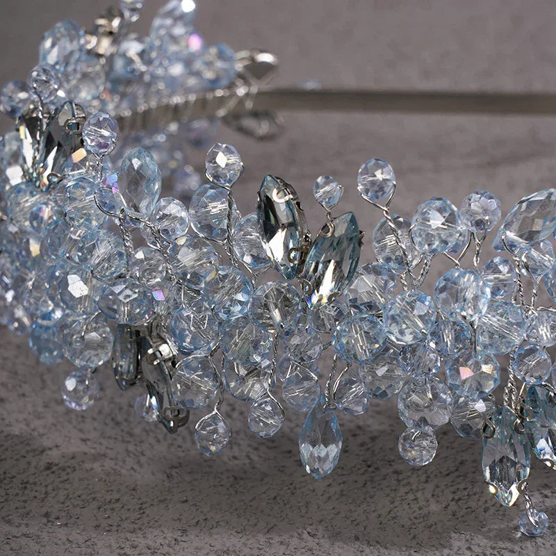 Handmade Rhinestones Tiaras - Piña Colada