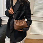 Crossbody Tote Bag PU Leather - Piña Colada