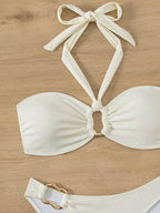 Bikini Set - Brazilian Thong - Piña Colada