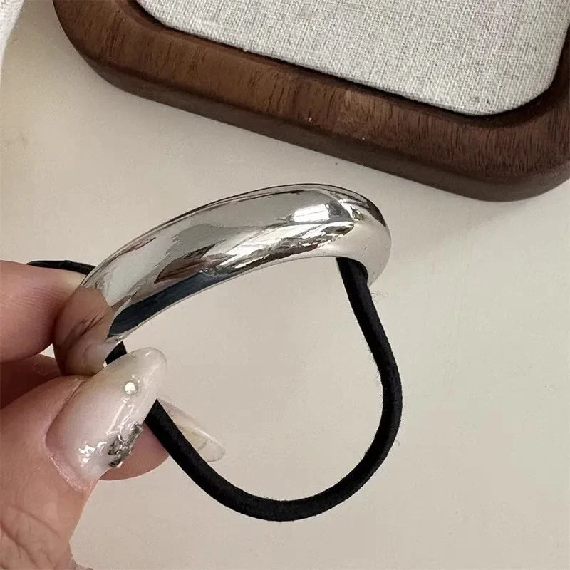 Metal Irregular Double-Layer Hair Bands - Piña Colada