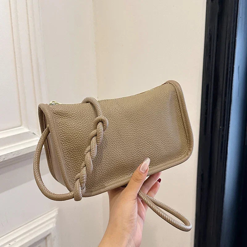 Leather Crossbody Bags - Piña Colada