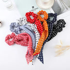 Satin Scrunchie Scarf - Piña Colada