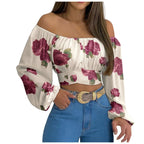 Off Shoulder Blouse - Piña Colada