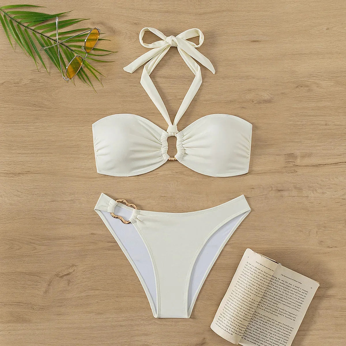 Bikini Set - Brazilian Thong - Piña Colada