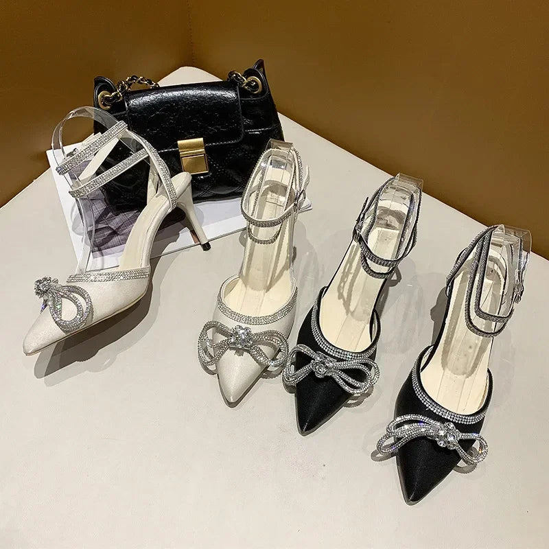 High Heels Elegant Rhinestone - Piña Colada