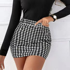 Mini Skirt Plaid - Piña Colada